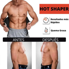 Faja Reductora Moldeadoras Abdomen Deportivas | Hot Shaper Hombre - Pro Sports Peru