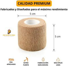 Venda Coban Vendaje Adhesivo 5cm | Pro Tape - Pro Sports Peru