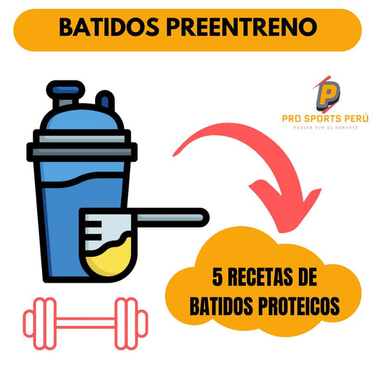 Batidos PreEntrenamiento: Aprovecha al máximo tus entrenamientos - Pro Sports Peru