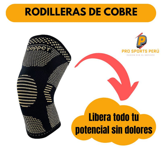 Rodilleras Copper: Mejora la Estabilidad y el Rendimiento de la Rodilla - Pro Sports Peru