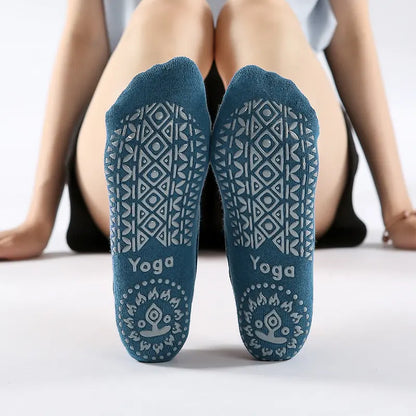 Medias Antideslizantes Para Yoga Pilates - Modelo Mandala