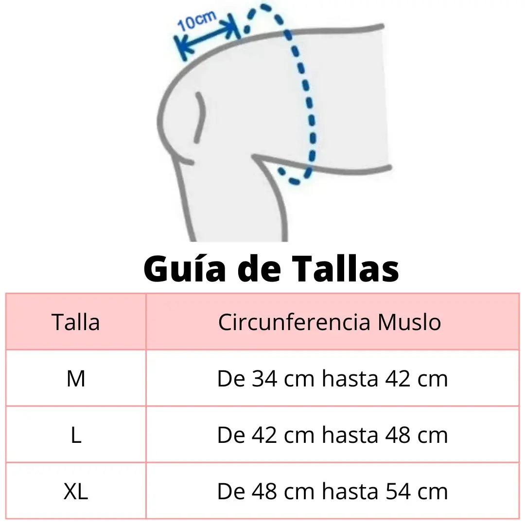 Rodillera de Compresión Con Gel y Varillas