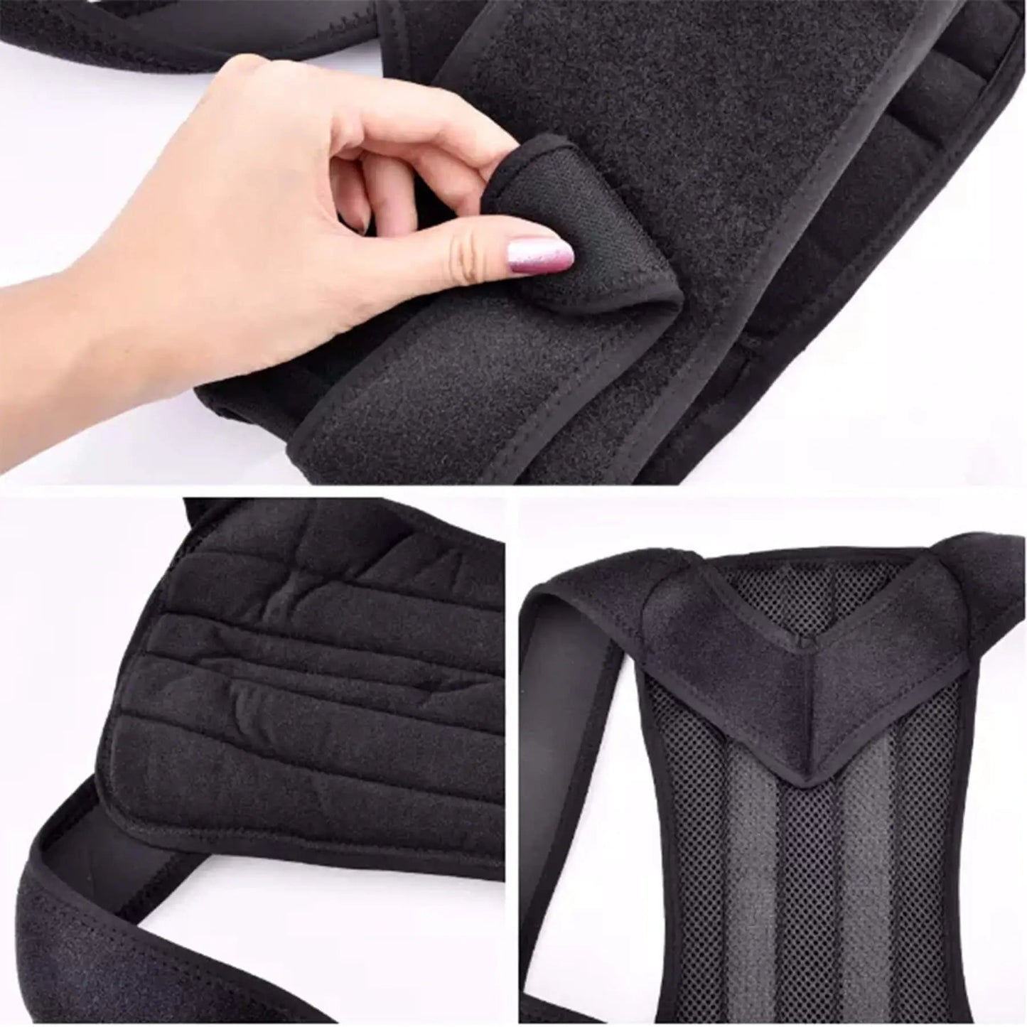 Corrector de Postura Ajustable Con Soporte Unisex - Pro Sports Peru